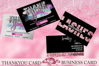 do beautiful feminine luxury business card