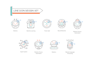 design ultra crisp vector line icon set