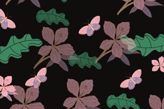 create cool seamless pattern design, textile pattern,custom pattern