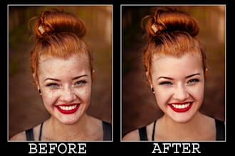 do photo editing and retouching