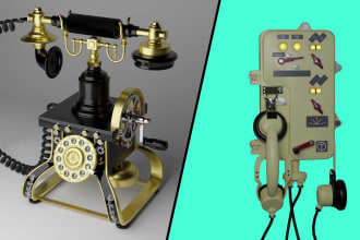 make high quality 3d assets for games with blender