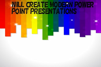 create a modern powerpoint presentation