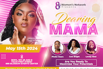 create digital, church, event flyer and postcard design