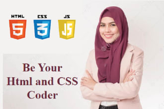 edit or fix HTML, CSS  code, bootstrap and responsive issues