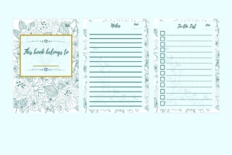design low content custom planner for you