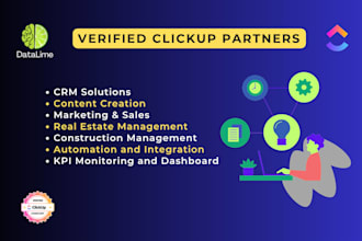 setup and automate project tasks in clickup
