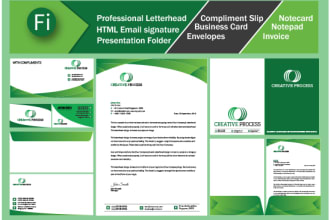 design your business card, letterhead, and stationery items