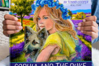 create watercolor book cover
