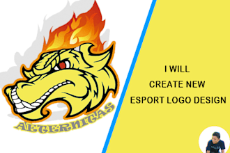 create new esport logo design
