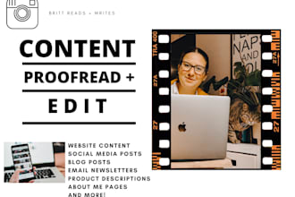 proofread and edit your content