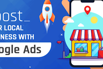 set up PPC ad campaign and help with google landing page