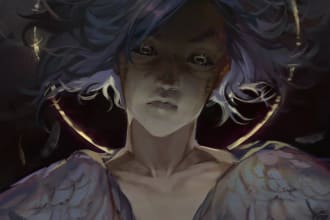 create a horror or fantasy character art