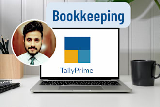 work on tally prime bookkeeping bank reconciliation
