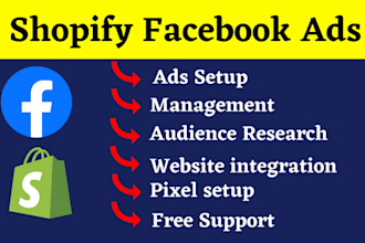 setup shopify facebook ads campaign for grow business