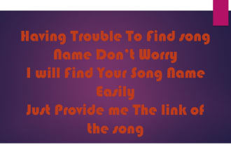 find song name that is spining in your mind