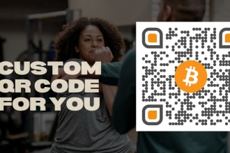 create custom and beautiful qr code for you in 24 hour