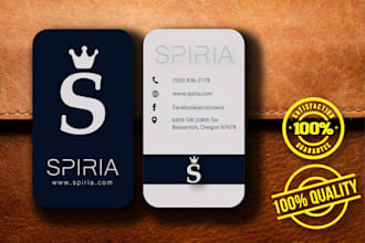 do stunning and stylish business card designs