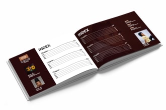 design a professional media kit, press kit, product manual