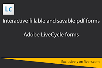 create interactive fillable pdf form