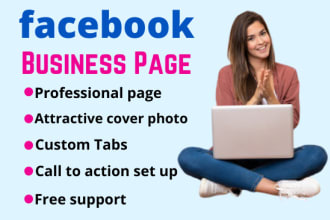 design and create facebook business page