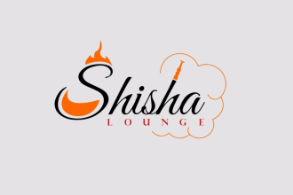 create modern unique hookah logo in less than 24hrs