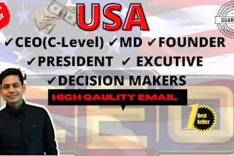 provide you USA decision makers data