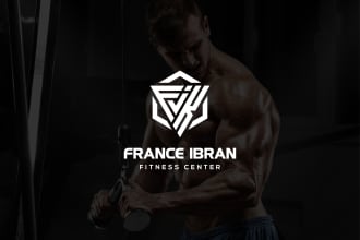 do modern minimalist, gym, fitness, fashion, letter and clothing brand logo