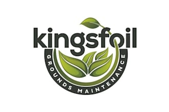design domestic and commercial gardening logo grounds maintenance