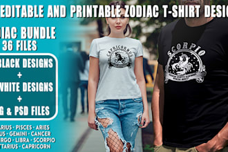 send you zodiac designs bundle 1