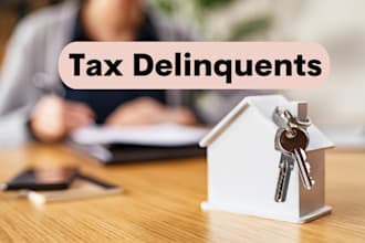 provide updated tax delinquent lists in USA state