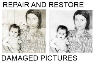 repair and restore your damaged pictures