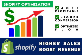 optimize your shopify store, up conversion and boost sales