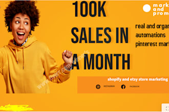 do real etsy and shopify promotion for sales boosting