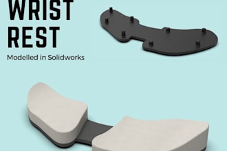 create 3d cad design of industrial products in solidworks