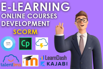 develop interactive elearning course using articulate storyline 360