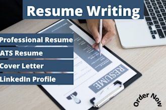 create or upgrade professional ats resume, cv, cover letter, linkedin