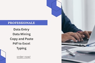 do data entry for you