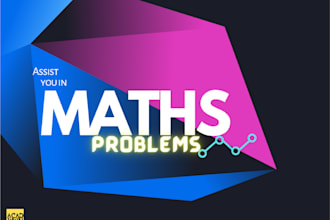 be your maths tutor and help you in problems