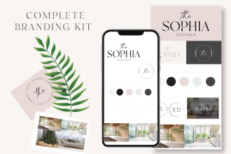 design luxury signature, business logo, and branding kit