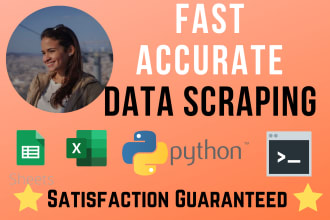 fast and accurate data scraping