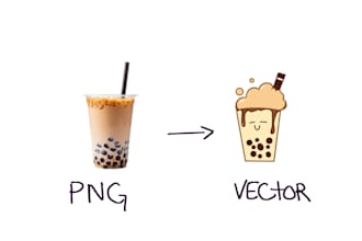 convert png, jpg logo to high quality vector in adobe illustrator