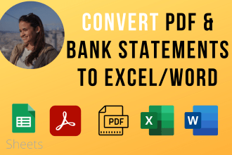 convert any file or image to excel and word