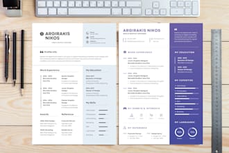 design and write the best student cv, resume