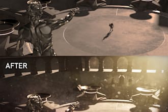 edit a pic or a render on photoshop