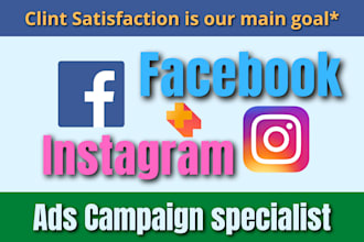 set up facebook and instagram ads to grow your business leads and sales