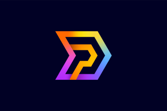 design flat modern corporate startup timeless minimalist app gradient logo
