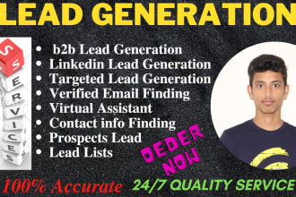 provide b2b lead generation and targeted valid emails