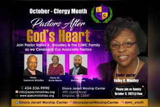 create exceptional church flyer or event flyer in 4hrs