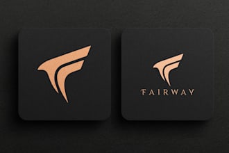 create minimalist unique professional business logo design