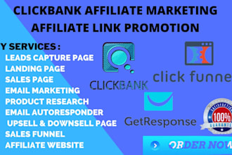 build high converting clickbank affiliate marketing